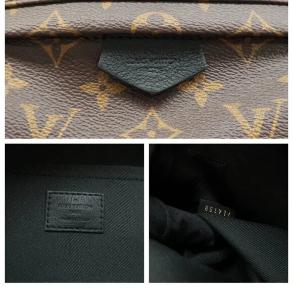 100% Authentic Louis Vuitton Palm Springs Brown Monogram Canvas Backpack - Picture 11 of 12